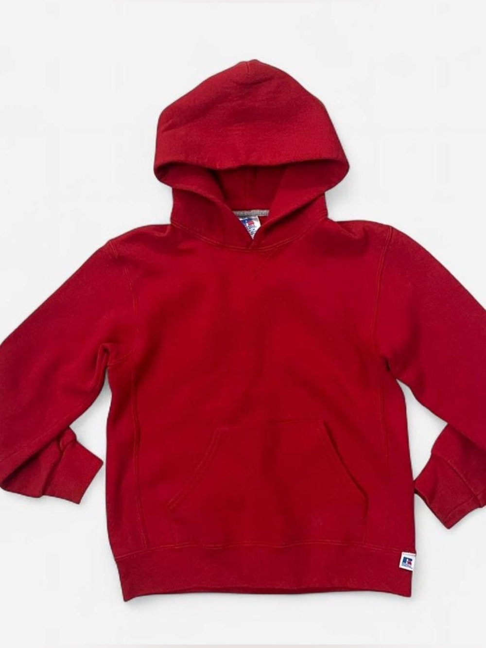 Vintage Russell Athletic Youth Red Hoodie